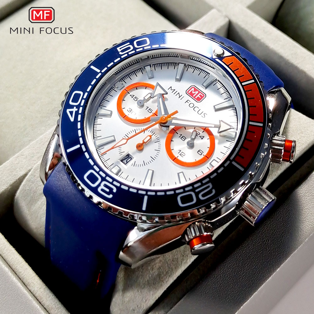 Omega Watch Constellation - MINI FOCUS كرونوغراف ساعات كوارتز للرجال
