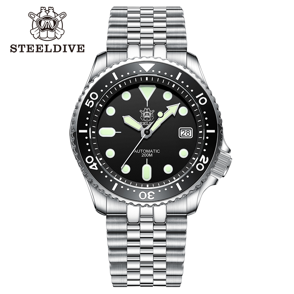 Seiko Watch Presage - ساعة رجالية Steeldive Offiical SD1973 ساعة