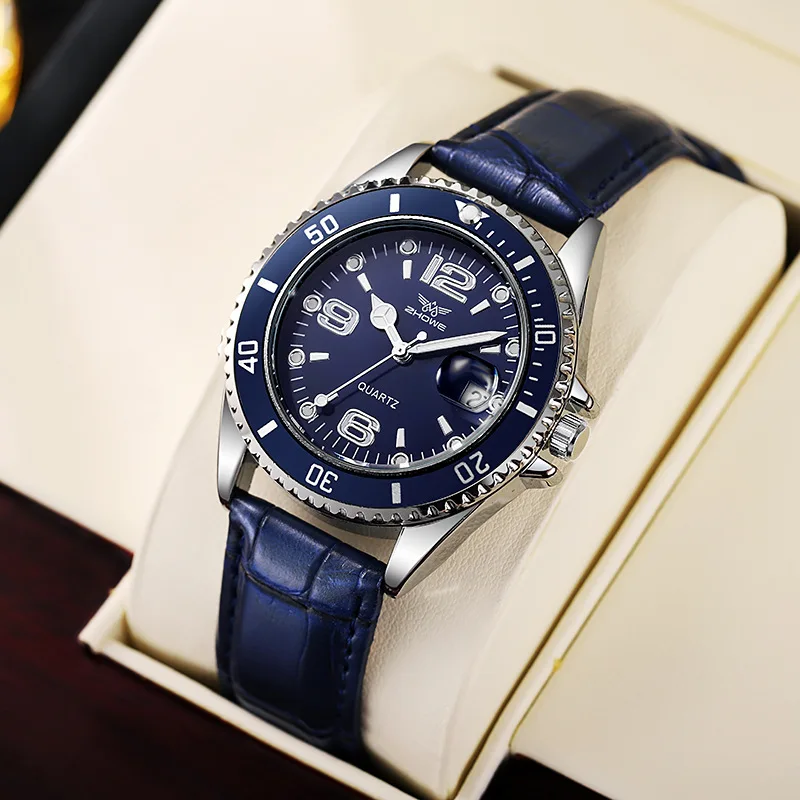ساعات رجالية عصرية بحزام جلدي  - مراجعة Omega Watch Constellation وسعره
