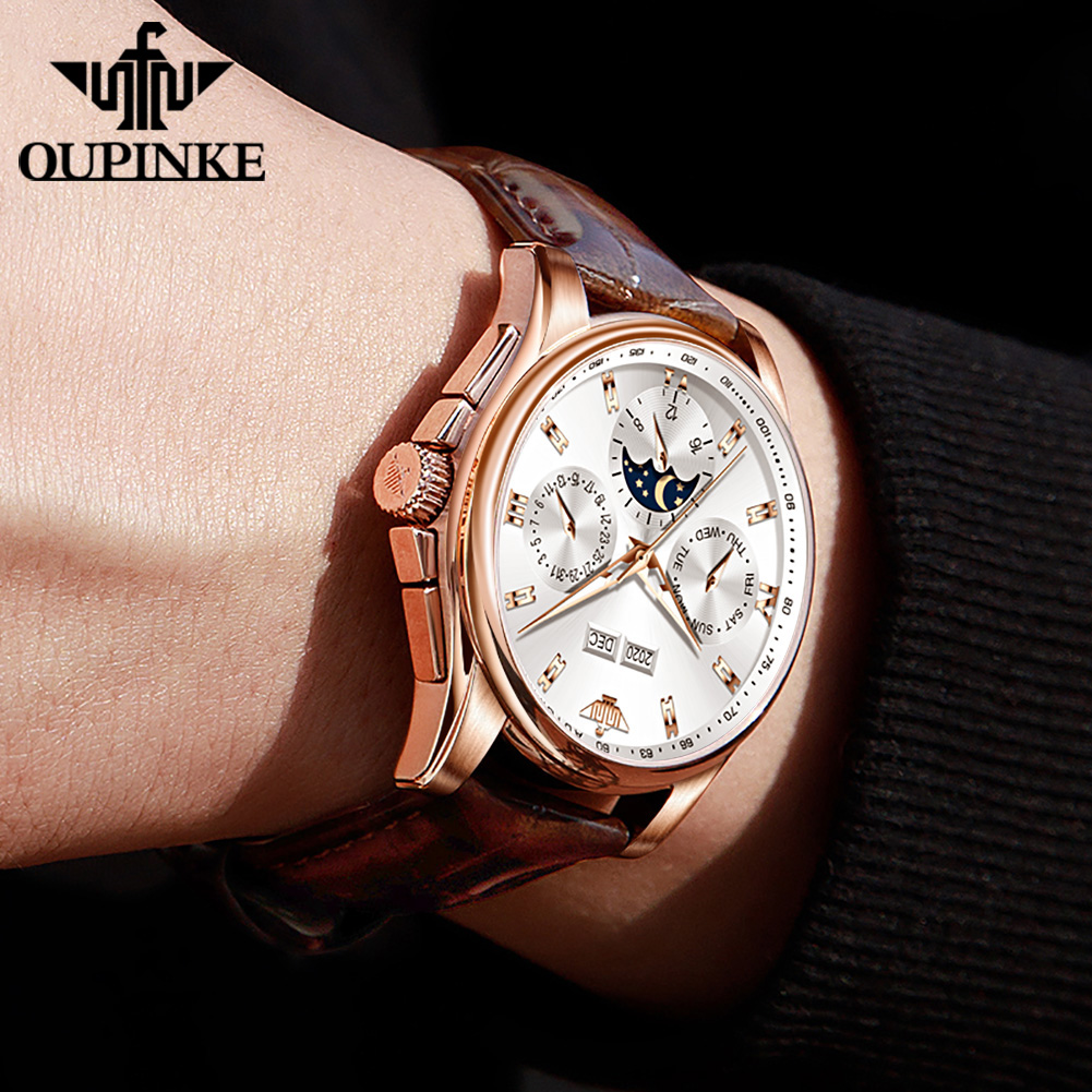 OUPINKE 3189 ساعة رجالي العلام - مراجعة Seiko Watch Presage وسعره