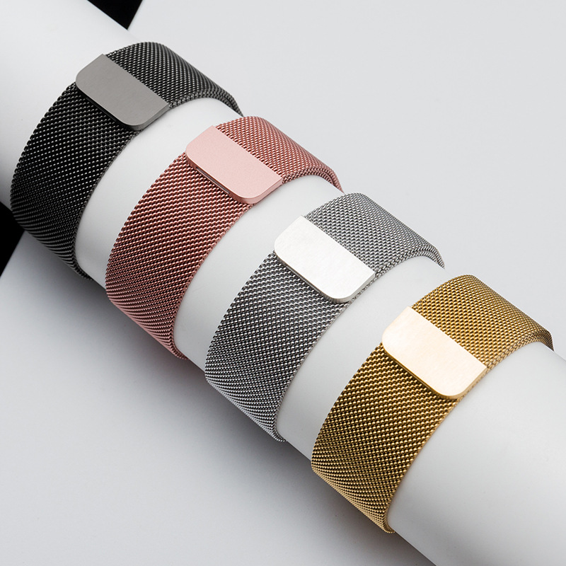 Milanese حلقة حزام لساعة أبل ا - مراجعة Milanese Loop Magnetic وسعره