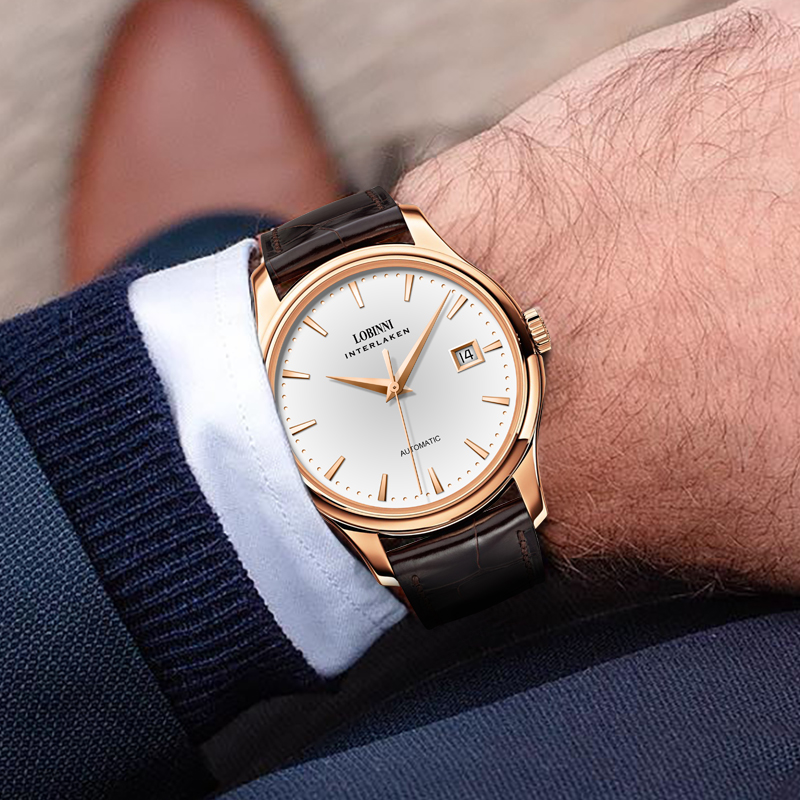 ساعة LOBINNI الأوتوماتيكية للر - مراجعة Omega Watch Constellation وسعره
