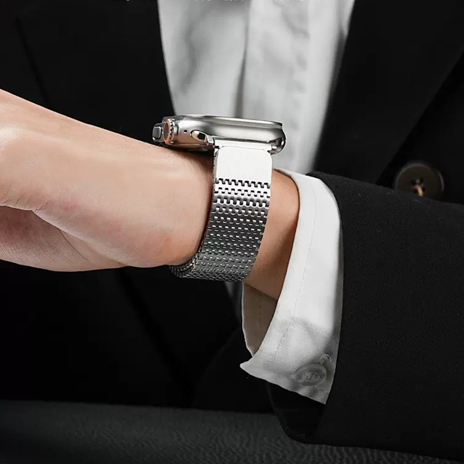 قسط Milanese سوار ل أبل ووتش ا - مراجعة Milanese Loop Magnetic وسعره